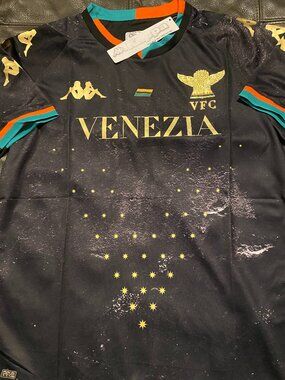 VENEZIA FC Men's JERSEY Sz S,M,L,XL,2XL Italy Serie A New w tags by Kappa